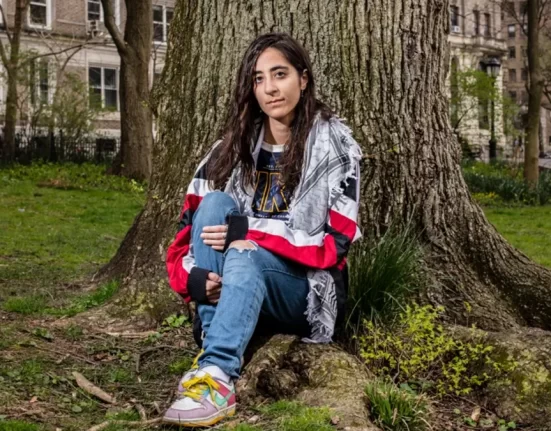 Maryam Alwan and other students were being suspended after their arrests at the “Gaza Solidarity Encampment.” The Washington Post via Getty Images